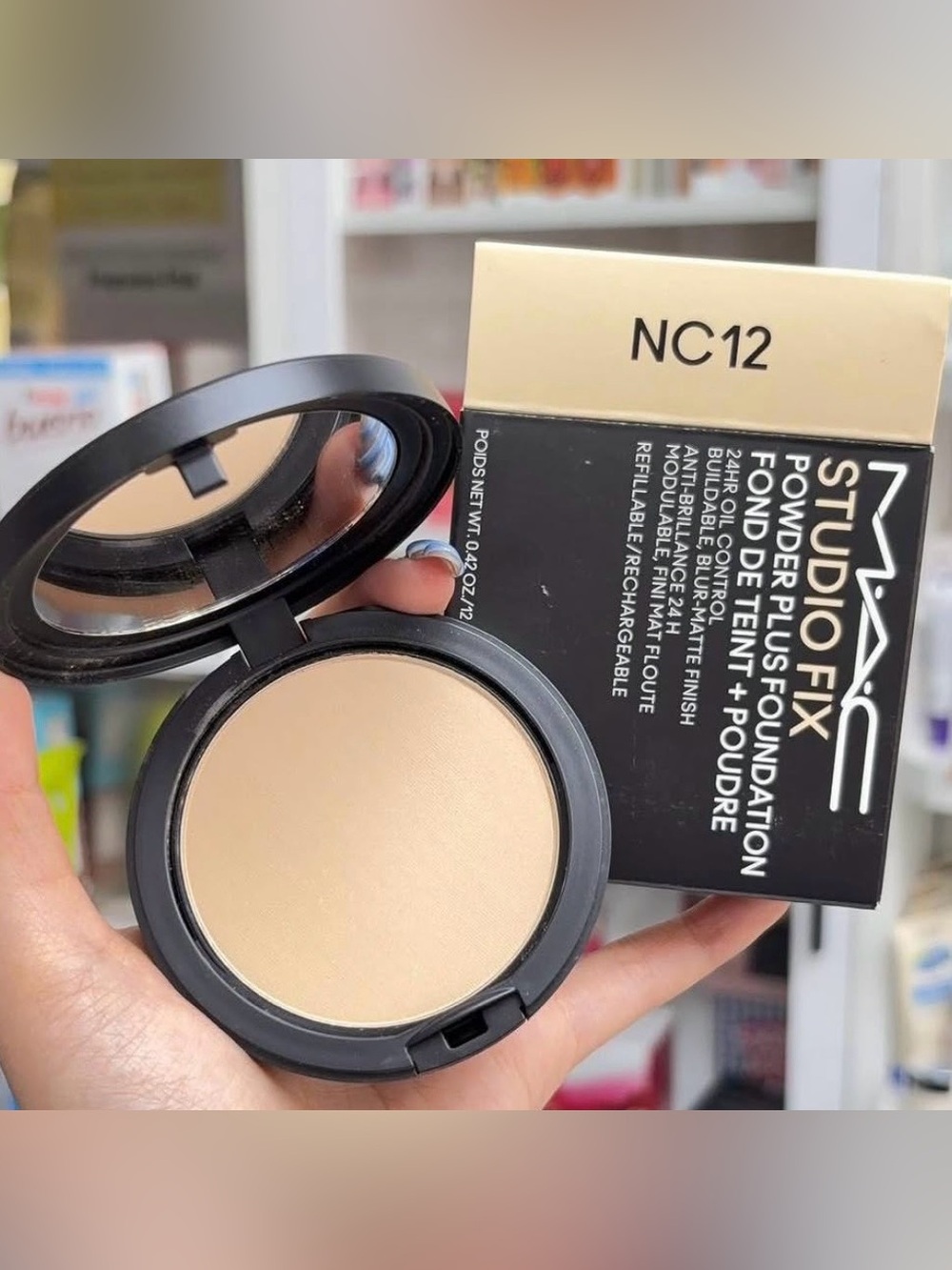 New! MAC Cosmetics Studio Fix Powder Plus Foundation - NC12
